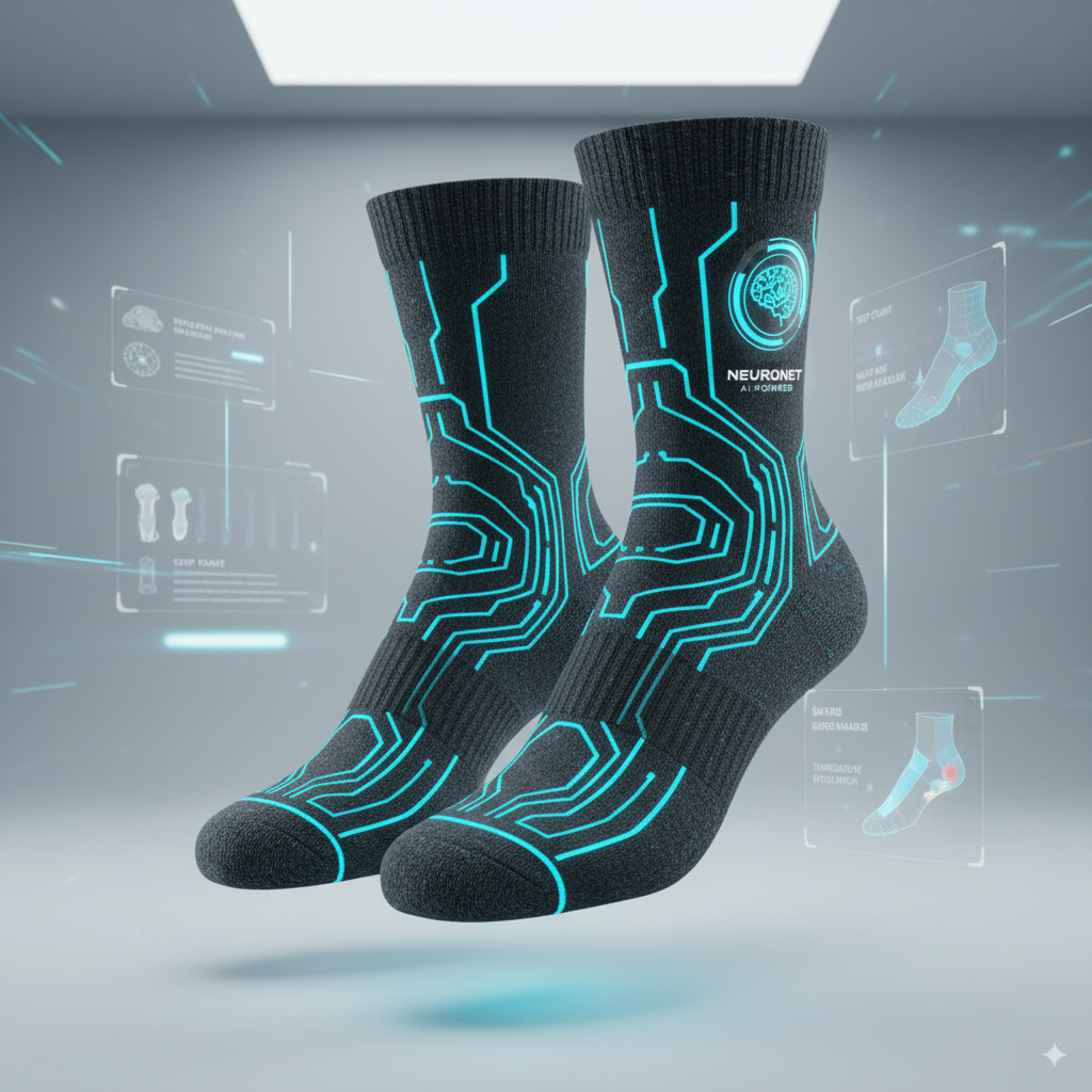 Revolutionizing Wearables: The Birth of AI-Infused Socks